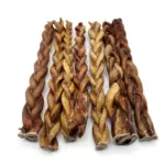 12"- Bully Stick - Braided Low Odour -STANDARD (14 pc)