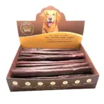 12″- Beef LIVER GLAZED Collagen Stick-Brown (10pc)