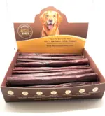 12″- Beef LIVER GLAZED Collagen Stick-Brown (10pc)