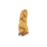 6"- Braided Beef Collagen Stick - Natural (20pc) - Image 4