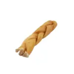 6"- Braided Beef Collagen Stick - Natural (20pc) - Image 3