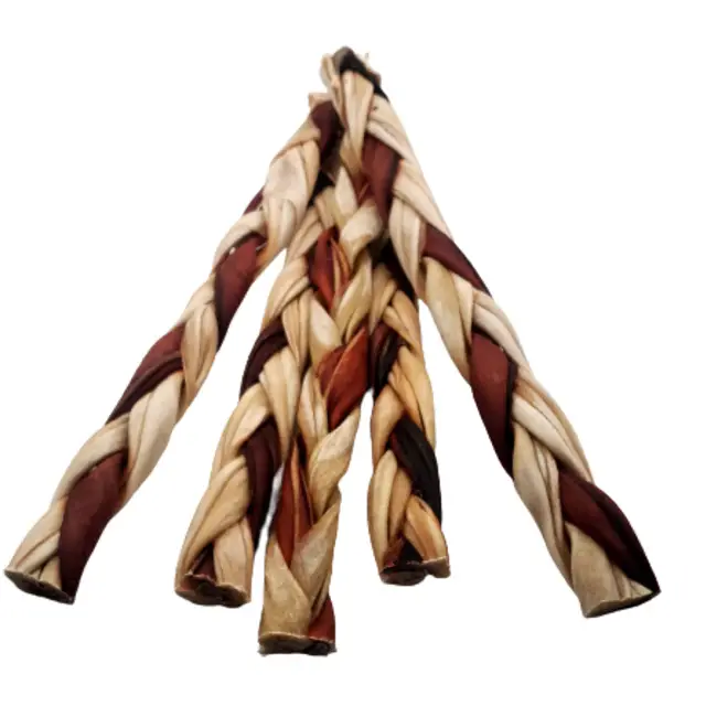 20230311_214334-removebg-preview.webp 12"- Braided Beef Collagen Stick Brown/Natural (10 pc) - Image 1