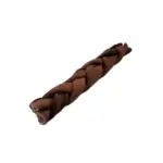 5"- Thin Braided Beef Collagen Stick - Brown (40pc) - Image 8