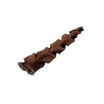 5"- Thin Braided Beef Collagen Stick - Brown (40pc) - Image 6