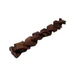 5"- Thin Braided Beef Collagen Stick - Brown (40pc) - Image 5