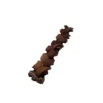 5"- Thin Braided Beef Collagen Stick - Brown (40pc) - Image 3