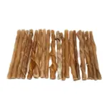 5"- Thin Twisted Beef Collagen Stick - Brown (1kg~200pc)