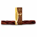 5"- Thin Braided Beef Collagen Stick - Brown (40pc)