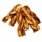 6"- Bully Stick - Braided - THICK- Low Odour (22 pc)