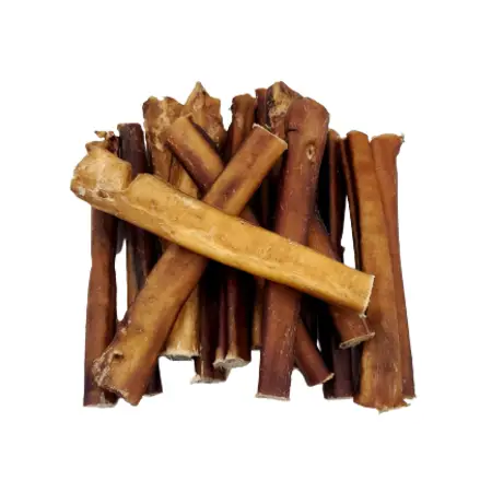 6-Bully-Stick-Straight.4.webp IMPERFECT SHAPE- LOW ODOUR 6"- Bully Stick - Mixed Thickness (30pc) - Image 1