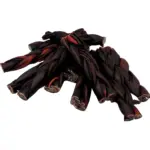 6"- Braided Beef Collagen Stick Brown (20pc) - Image 7