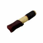6" Beef Collagen Stick - Natural - Wrapped Ends (20 pc) - Image 5