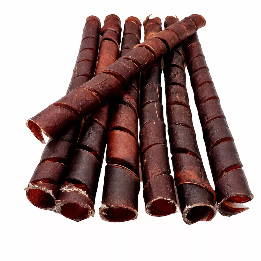 Spiral Collagen 12" - Collagen Spiral - Brown (25 pc) - Image 1