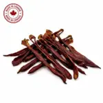 SMOKED Beef Bladder Muscle Sticks Canadian Beef  (Large- 30 pc)