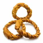 9" Mega Braided Buffalo Collagen Ring (2pc pack)