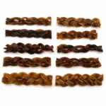 6" CAMEL Collagen Braided Stick (20pc pack) - Image 4