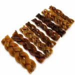 6" CAMEL Collagen Braided Stick (20pc pack) - Image 2