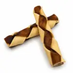 6" Round Braided Stick CAMEL & BUFALO Skin (15 pc pack)