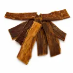 6" Buffalo Gullet (Esophagus) - Flat (100g x 10 pack)