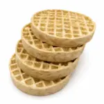 6" Buffalo Collagen Waffle - Edible “Lick Mat” - Natural (4pc pack) - Image 6