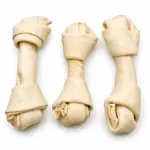5" Buffalo Puffed Knotted Bone Small  (30pc pack) - Image 3