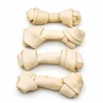 5" Buffalo Puffed Knotted Bone Small  (30pc pack) - Image 5