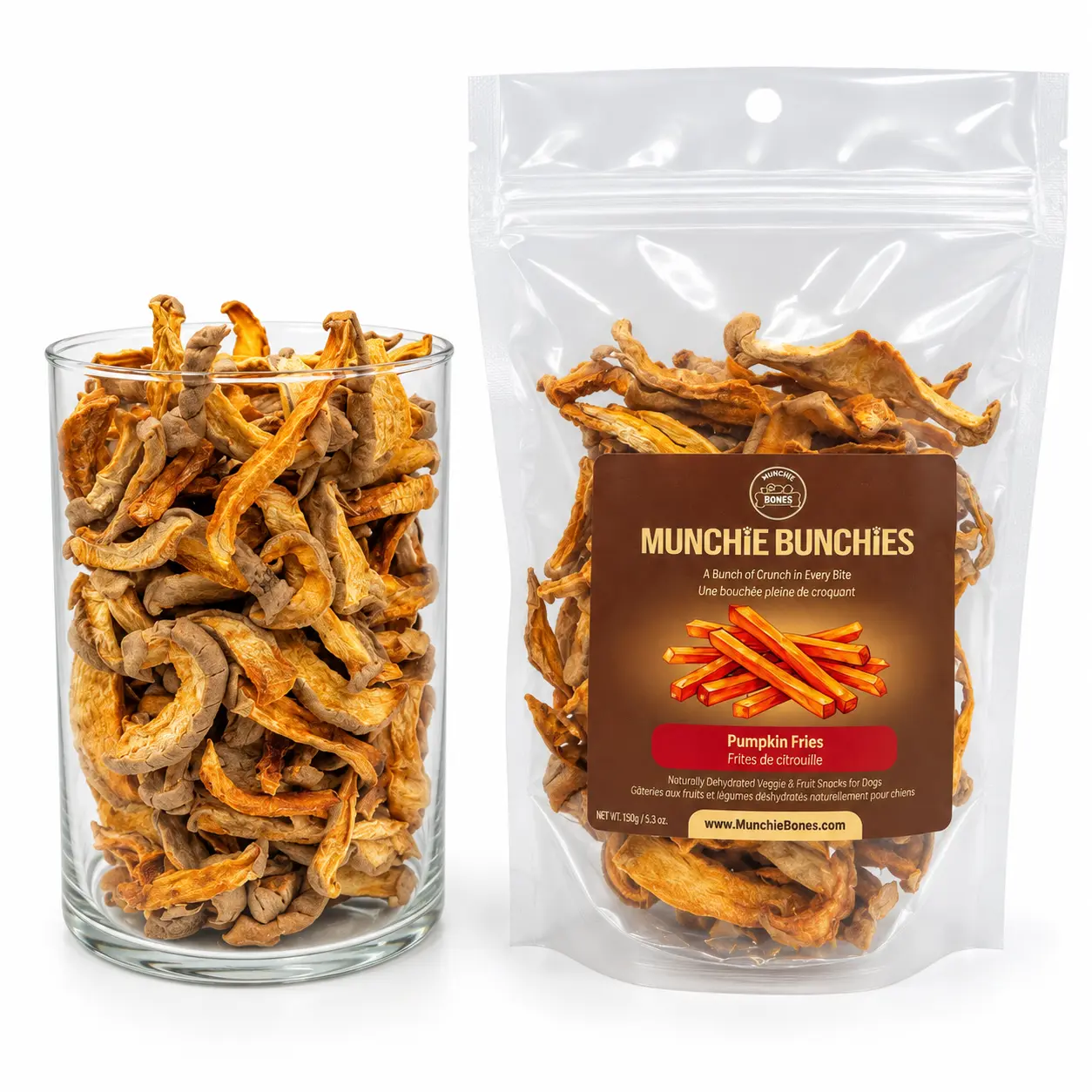 Pumpkin Fries 2 Pumpkin Fries (5 x 150g) - Image 1